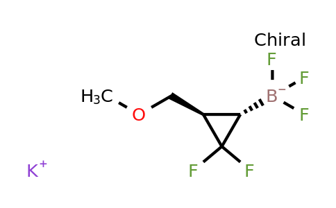 2416056-38-5 | potassium;[trans-2,2-difluoro-3-(methoxymethyl)cyclopropyl]-trifluoro-boranuide