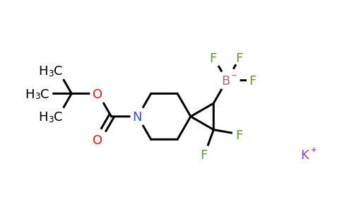 2416056-40-9 | Potassium {6-[(tert-butoxy)carbonyl]-2,2-difluoro-6-azaspiro[2.5]octan-1-yl}trifluoroboranuide