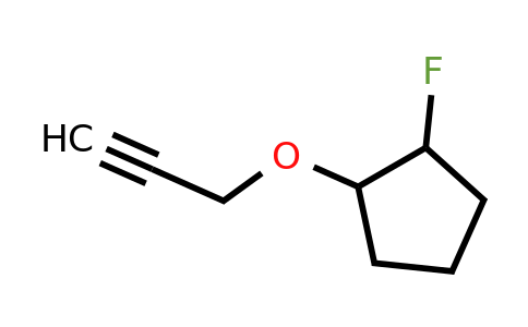 2436316-85-5 | Cyclopentane, 1-fluoro-2-(2-propyn-1-yloxy)-