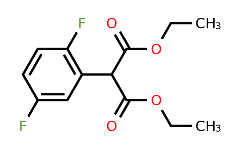 247170-23-6 | Diethyl 2-(2,5-difluorophenyl)propanedioate