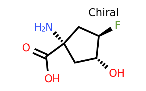 2488653-63-8 | rel-(1S,3R,4R)-1-amino-3-fluoro-4-hydroxy-cyclopentanecarboxylic acid