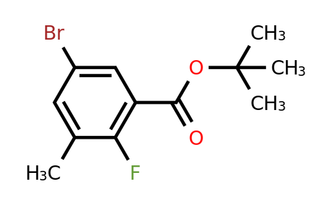 2504203-85-2 | Tert-butyl 5-bromo-2-fluoro-3-methylbenzoate