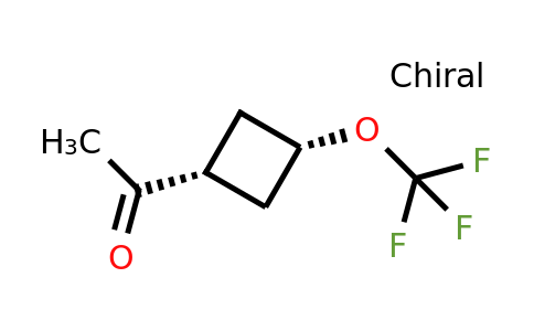 2529549-44-6 | cis-1-[3-(trifluoromethoxy)cyclobutyl]ethanone