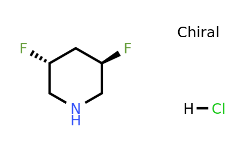 259110-61-7 | rel-(3R,5R)-3,5-Difluoropiperidine hydrochloride