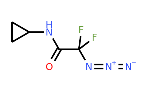 2749298-76-6 | Acetamide, 2-azido-N-cyclopropyl-2,2-difluoro-