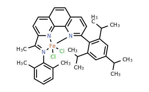 2751680-95-0 | Iron, dichloro[2,6-dimethyl-N-[1-[9-[2,4,6-tris(1-methylethyl)phenyl]-1,10-phenanthrolin-2-yl-κN1,κN10]ethylidene]benzenamine-κN]-, (SP-5-13)-