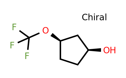 2769693-68-5 | rel-(1S,3R)-3-(trifluoromethoxy)cyclopentan-1-ol