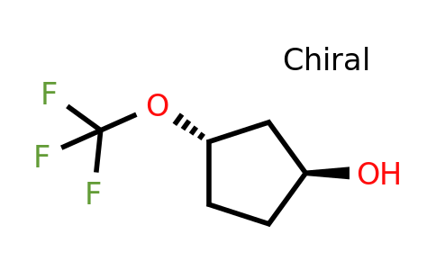 2769693-74-3 | rel-(1S,3S)-3-(trifluoromethoxy)cyclopentan-1-ol