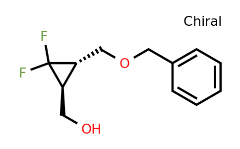 277755-17-6 | Cyclopropanemethanol, 2,2-difluoro-3-[(phenylmethoxy)methyl]-, (1R,3R)-rel-