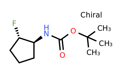 2803758-54-3 | tert-butyl N-[(1S,2S)-2-fluorocyclopentyl]carbamate