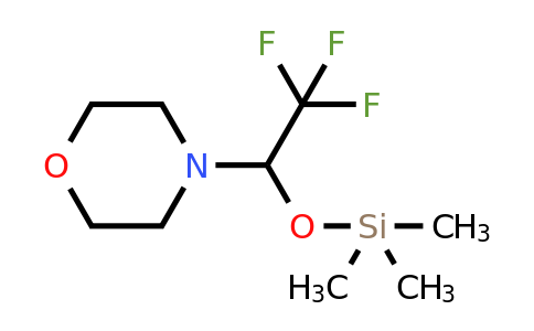 289706-46-3 | 4-[2,2,2-Trifluoro-1-[(trimethylsilyl)oxy]ethyl]morpholine