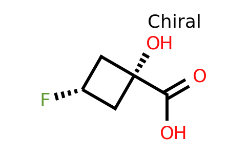 2920427-91-2 | cis-3-fluoro-1-hydroxy-cyclobutanecarboxylic acid