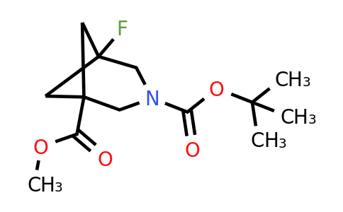 2940952-90-7 | O3-tert-butyl O1-methyl 5-fluoro-3-azabicyclo[3.1.1]heptane-1,3-dicarboxylate