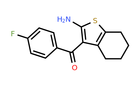 304018-11-9 | (2-amino-4,5,6,7-tetrahydrobenzothiophen-3-yl)-(4-fluorophenyl)methanone