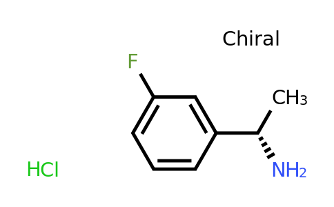 (1S)-1-(3-fluorophenyl)ethanamine hydrochloride