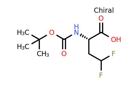 (2S)-2-(tert-butoxycarbonylamino)-4,4-difluoro-butanoic acid