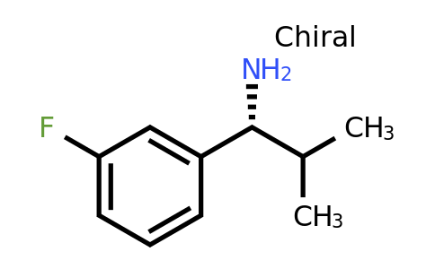 (1R)-1-(3-fluorophenyl)-2-methyl-propan-1-amine