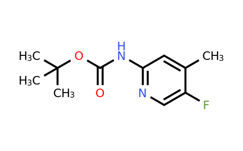 475060-22-1 | tert-Butyl (5-fluoro-4-methylpyridin-2-yl)carbamate