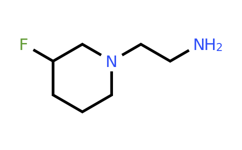 477577-23-4 | 2-(3-Fluoropiperidin-1-yl)ethanamine