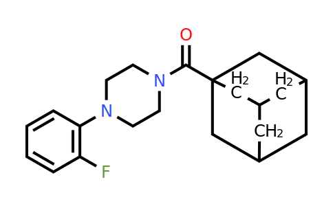 496054-77-4 | Adamantan-1-yl(4-(2-fluorophenyl)piperazin-1-yl)methanone