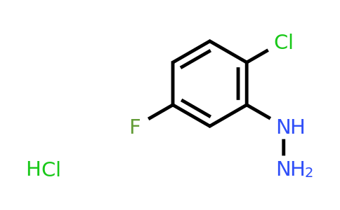 502496-25-5 | (2-chloro-5-fluoro-phenyl)hydrazine hydrochloride