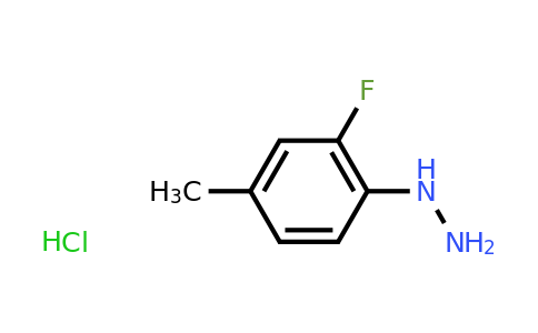 (2-fluoro-4-methyl-phenyl)hydrazine hydrochloride