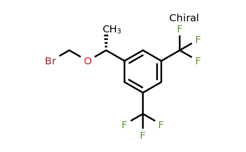 (R)-1-(1-(Bromomethoxy)ethyl)-3,5-bis(trifluoromethyl)benzene