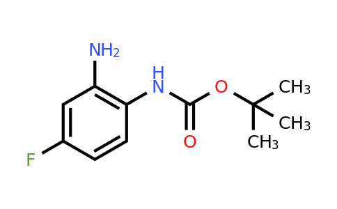 579474-47-8 | tert-Butyl N-(2-amino-4-fluoro-phenyl)carbamate