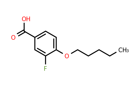 583-24-4 | 3-Fluoro-4-(pentyloxy)benzoic acid