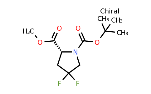 647857-74-7 | O1-tert-Butyl O2-methyl (2R)-4,4-difluoropyrrolidine-1,2-dicarboxylate