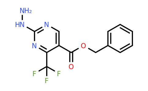 648859-30-7 | Benzyl 2-hydrazino-4-(trifluoromethyl)pyrimidine-5-carboxylate