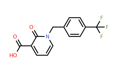 1-[4-(Trifluoromethyl)benzyl]pyridin-2-one-3-carboxylic acid