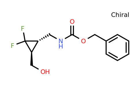 669088-80-6 | benzyl N-{[(1S,3S)-2,2-difluoro-3-(hydroxymethyl)cyclopropyl]methyl}carbamate