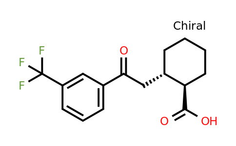 735274-99-4 | trans-2-[2-Oxo-2-(3-trifluoromethylphenyl)ethyl]cyclohexane-1-carboxylic acid