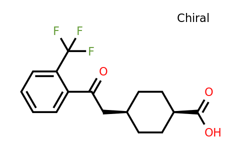 735275-68-0 | cis-4-(2-Oxo-2-(2-(trifluoromethyl)phenyl)ethyl)cyclohexanecarboxylic acid