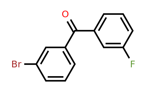 75762-58-2 | (3-Bromophenyl)(3-fluorophenyl)methanone