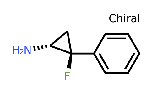 784133-88-6 | rel-(1R,2S)-2-Fluoro-2-phenylcyclopropanamine