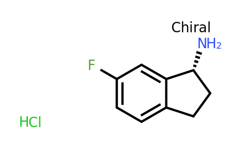 (1R)-6-fluoroindan-1-amine hydrochloride