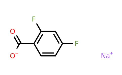 83198-07-6 | SODIUM 2,4-DIFLUOROBENZOATE