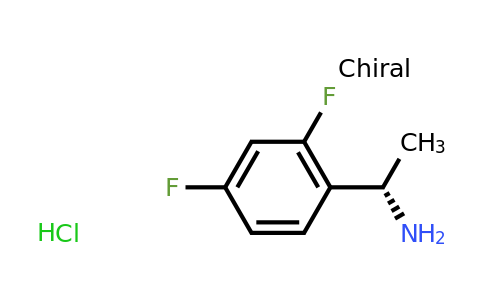 (1S)-1-(2,4-difluorophenyl)ethanamine hydrochloride