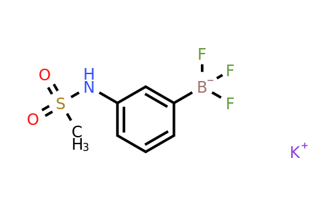 850623-67-5 | Potassium (3-methanesulphonylaminophenyl)trifluoroborate