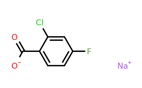 855471-43-1 | Sodium 2-chloro-4-fluorobenzoate