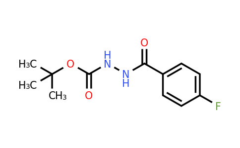 863296-72-4 | tert-Butyl 2-(4-fluorobenzoyl)hydrazinecarboxylate