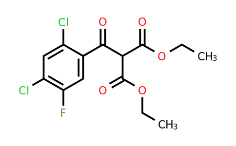 86483-50-3 | Diethyl 2-(2,4-dichloro-5-fluorobenzoyl)malonate