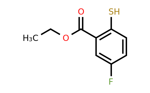 870703-85-8 | Ethyl 5-fluoro-2-mercaptobenzoate