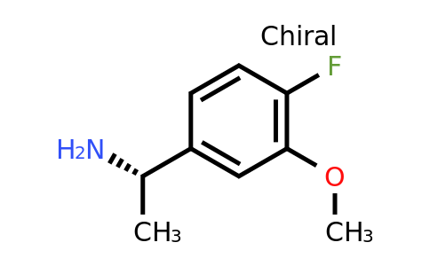 (1S)-1-(4-fluoro-3-methoxy-phenyl)ethanamine