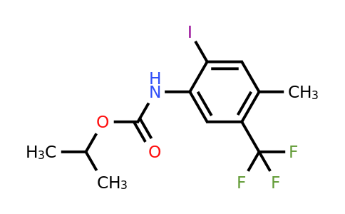 872624-69-6 | Isopropyl (2-iodo-4-methyl-5-(trifluoromethyl)phenyl)carbamate