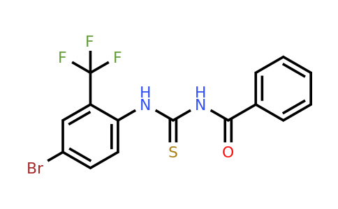 887266-94-6 | N-((4-Bromo-2-(trifluoromethyl)phenyl)carbamothioyl)benzamide