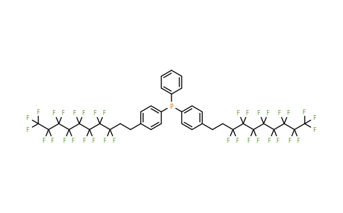 892154-91-5 | Bis(4-(3,3,4,4,5,5,6,6,7,7,8,8,9,9,10,10,10-heptadecafluorodecyl)phenyl)(phenyl)phosphine