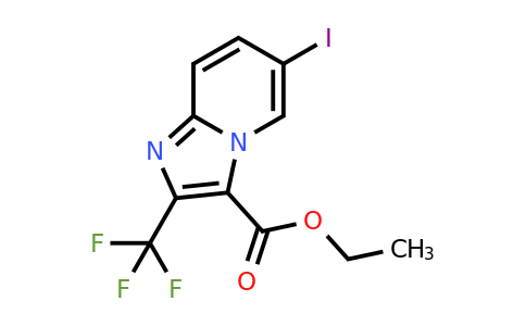 900019-79-6 | Ethyl 6-iodo-2-(trifluoromethyl)imidazo[1,2-a]pyridine-3-carboxylate